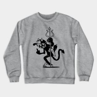 devil retro Crewneck Sweatshirt